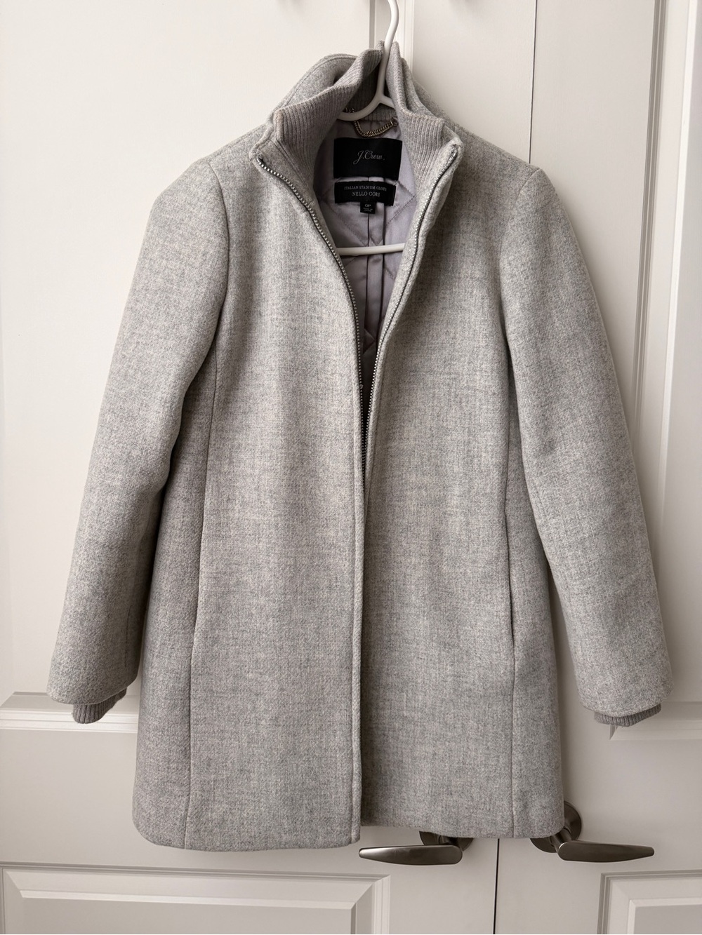Jcrew wool coat size 0P